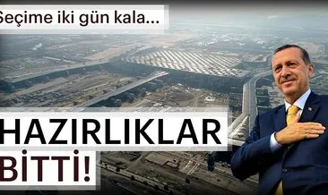 Cumhurbaşkanı Erdoğan 3. havalimanına TC-TUR’la inecek