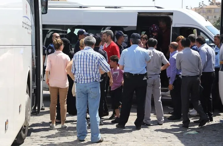 Gaziantep’te ki bazı Suriyeliler Çadır Kente gönderiliyor