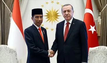 Başkan Erdoğan Widodo ile görüştü