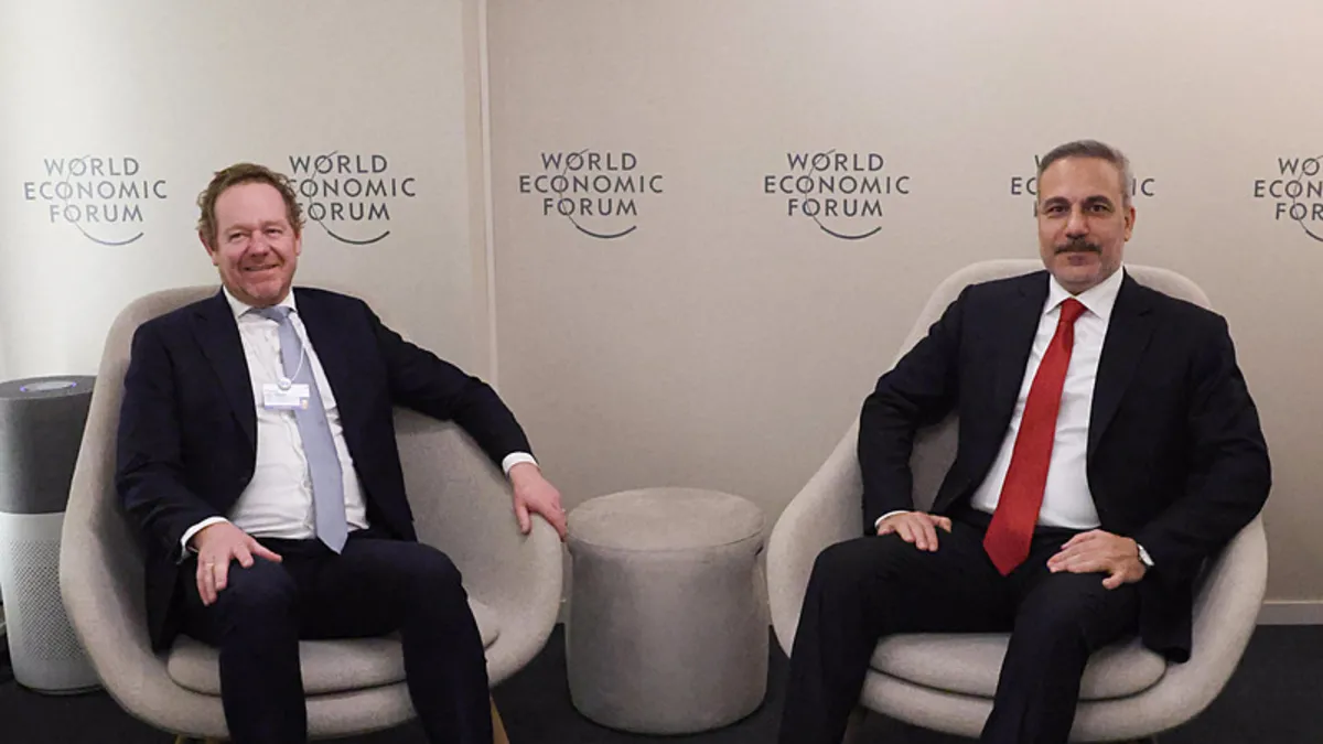 Bakan Fidan, Hollandalı mevkidaşı van Weel ile Davos’ta görüştü Bakan Fidan, Hollandalı mevkidaşı van Weel ile Davos’ta görüştü