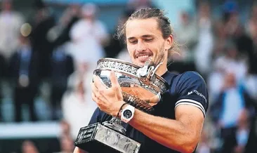 Fransa Açık’ta zafer Zverev’in!