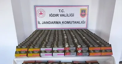 Iğdır'a Ermenistan'dan kaçak sigara geçirmeye çalışan 6 şüpheli yakalandı #igdir