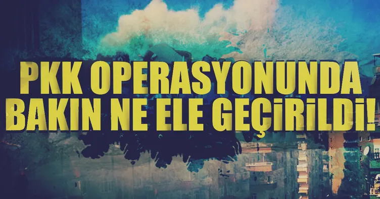 Operasyonda Rus menşeli füze ele geçirildi