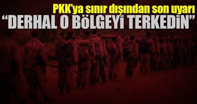 PKK, Sincar’ı terk etmeli