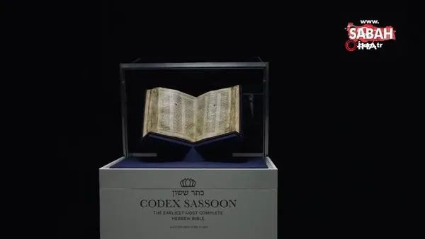 Dünyanın en eski ve en eksiksiz İbranice İncil'i 38,1 milyon dolara satıldı | Video