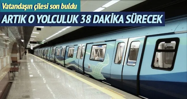 Pendik-Kadıköy artık 38 dakika