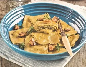 Zerdeçallı Ravioli