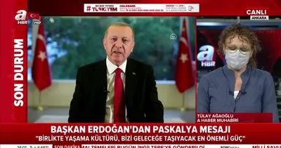 Cumhurbaşkanı Erdoğan’dan Paskalya Bayramı mesajı | Video