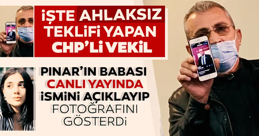 Ahlaksız teklifi yapan CHP'linin ismini açıkladı