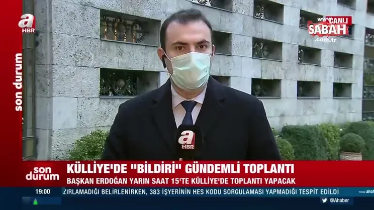 Külliye'de 'bildiri' gündemli toplantı