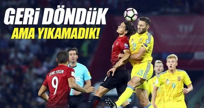 Türkiye - Ukrayna maç sonucu