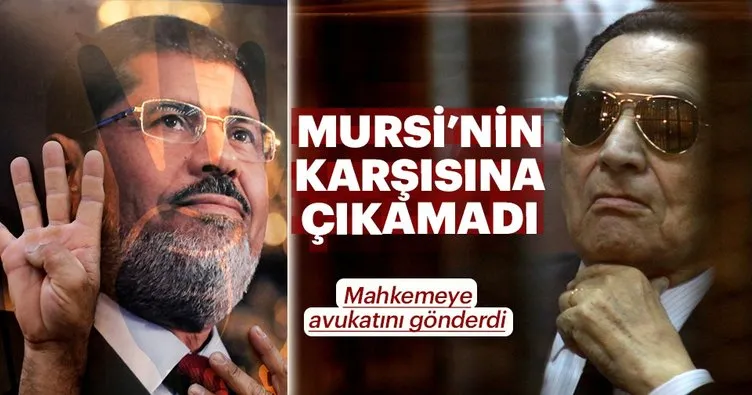 Mübarek, Mursi’nin karşısına çıkamadı