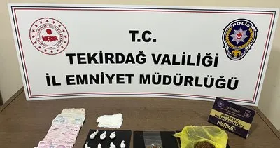 Tekirdağ’da uyuşturucu operasyonu: 1 kişi tutuklandı #tekirdag