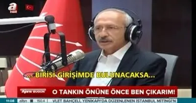 “Tankların önüne önce ben çıkarım” demişti… Kemal Kılıçdaroğlu’nın ’kaçış’ görüntüleri hala hafızalarda | Video