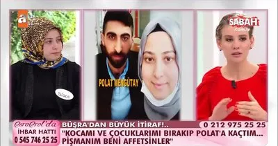 Esra Erol’da Türkiye’nin konuştuğu itiraf! Sevgilisine kaçan Büşra 2 yıl sonra af dilemeye Esra Erol’a geldi! | Video