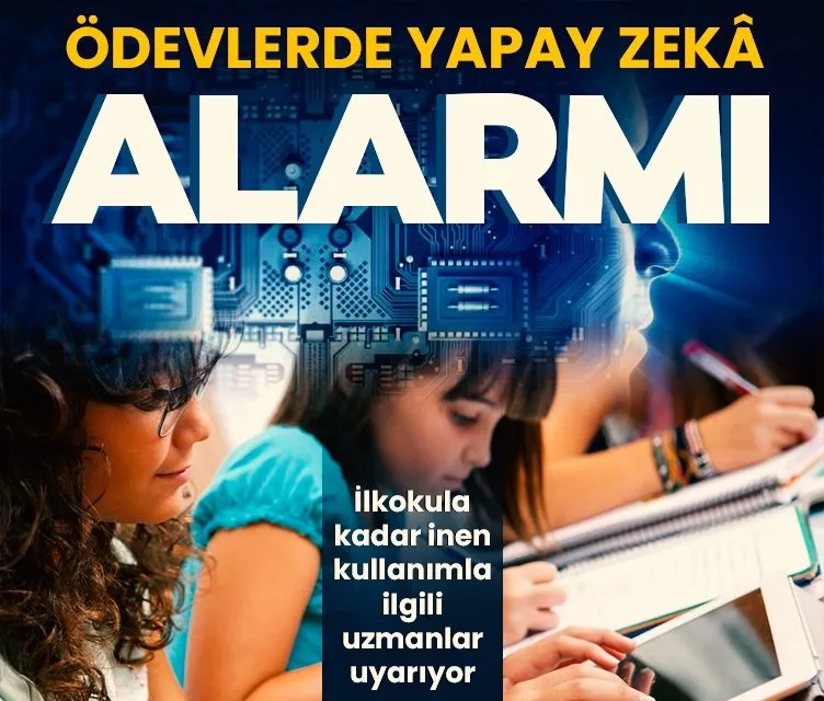 Ödev alışkanlığında yapay zekâ alarmı