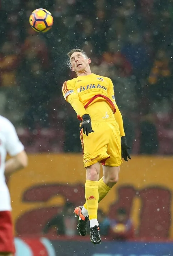 Galatasaray-Kayserispor maçından kareler