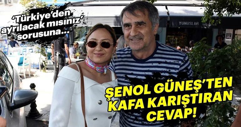 Şenol Güneş soluğu Bodrum’da aldı