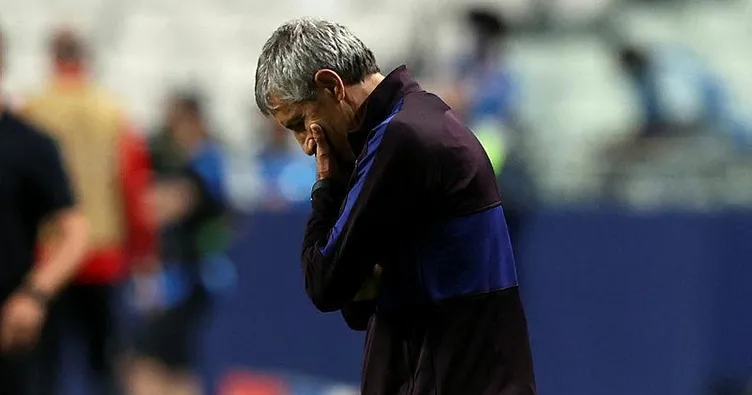 Barcelona Setien’in görevine son verdi!