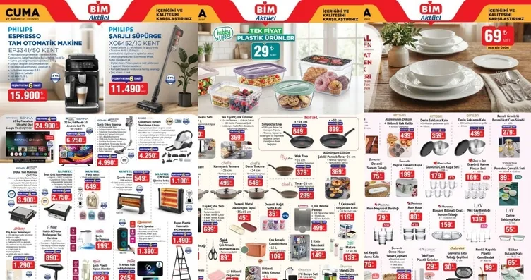 YENİ HAFTAYA ÖZEL İNDİRİMLER! BİM aktüel 24-27...