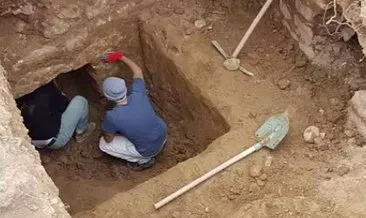 Bolu’da Roma dönemine ait lahit mezar bulundu