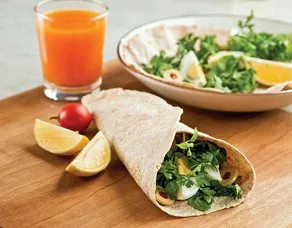 Yumurtalı dürüm tarifi