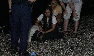Denizde boğuldu, ablası cesedinin başında uzun süre gözyaşı döktü #antalya