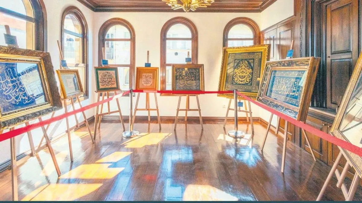 Meşhur Hattatlar sergisi sanatseverleri bekliyor