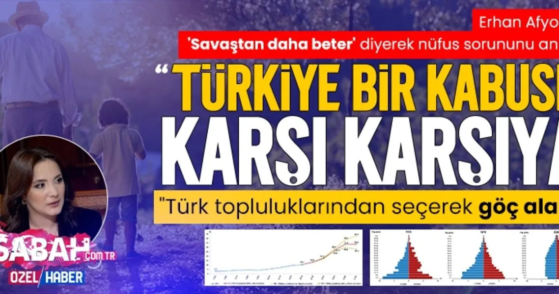 Erhan Afyoncu'dan çok konuşulacak nüfus önerisi: Türk topluluklarından seçerek insan getirelim