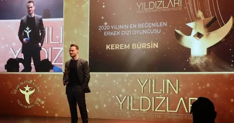 Ödül almaya giden ünlü oyuncu Kerem Bursin’e şok! Bu tepkiyi hiç beklemiyordu!