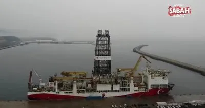 Yavuz Sondaj Gemisi Karadeniz’deki ilk seferine hazırlanıyor | Video