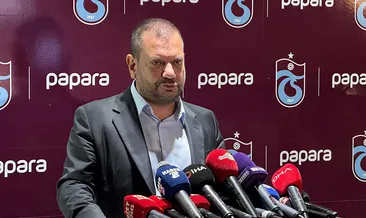 Trabzonspor Başkanı Ertuğrul Doğan’dan teknik direktör açıklaması!