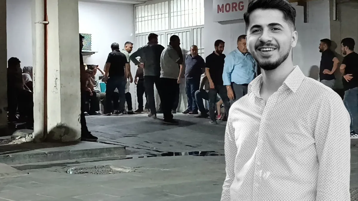 Batman'da meydana gelen kaza sonrası olay yeri incelemesi