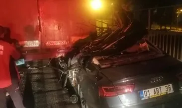 Mersin’de feci kaza: 1 ölü 3 yaralı