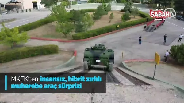 MKEK'ten insansız hibrit zırhlı muharebe araç sürprizi