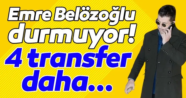 Fenerbahçe’den 4 transfer daha! Emre Belözoğlu...