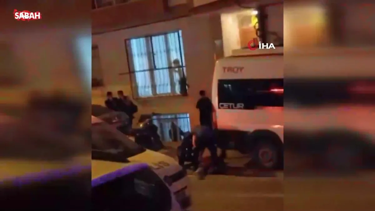Komşular arasındaki köpek kavgasında ortalık savaş alanına döndü | Video