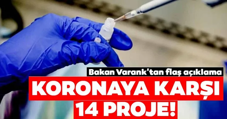 Son dakika haberi! Bakan Mustafa Varank’tan corona virüse karşı aşı ve ilaç açıklaması