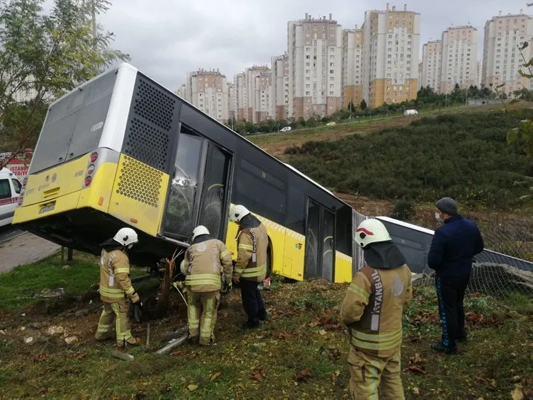 Son dakika haberi: Başakşehir’de İETT otobüsü devrildi!