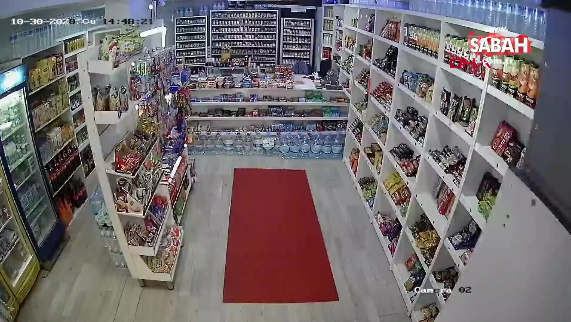 Izmir Deki Deprem Bir Marketin Guvenlik Kamerasina Boyle Yansidi Video Videosunu Izle Son Dakika Haberleri