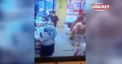İzmir’de marketteki cüzdan hırsızlığı kamerada