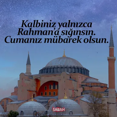 Allah’a yakın olanın kalbi hep sakindir… Cumanız bereketli olsun.