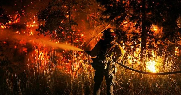 Dünya yangınlarında son durum! ABD’nin California eyaletinde 3 haftadır devam eden orman yangını tekrar büyümeye başladı
