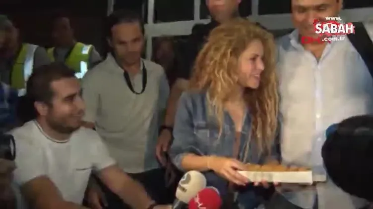 Shakira'ya baklava sürprizi