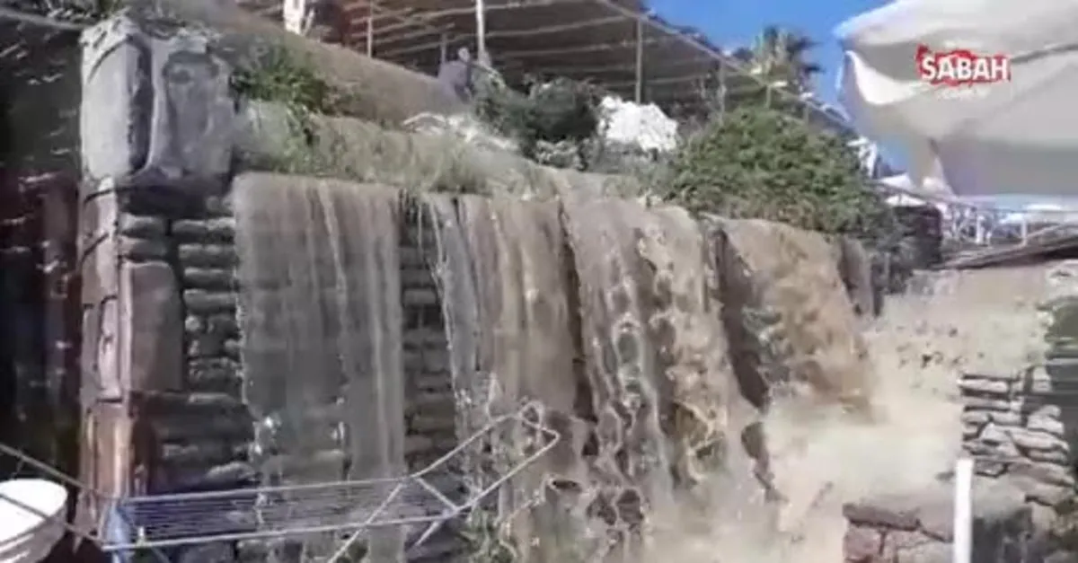Bodrum Da Sular Yine Yollara Akti Video Videosunu Izle Sabah Tv