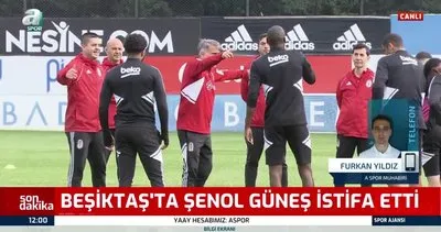 Beşiktaş’ta Şenol Güneş istifa etti! Yönetim, seçime gidiyor | Video