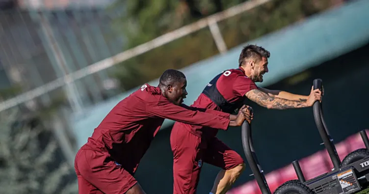 Trabzonspor, dayanıklılık çalıştı!