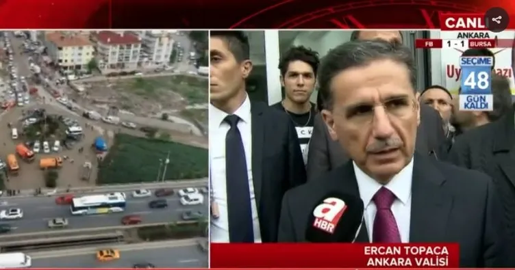 Ankara Valisi Ercan Topaca’dan flaş açıklamalar