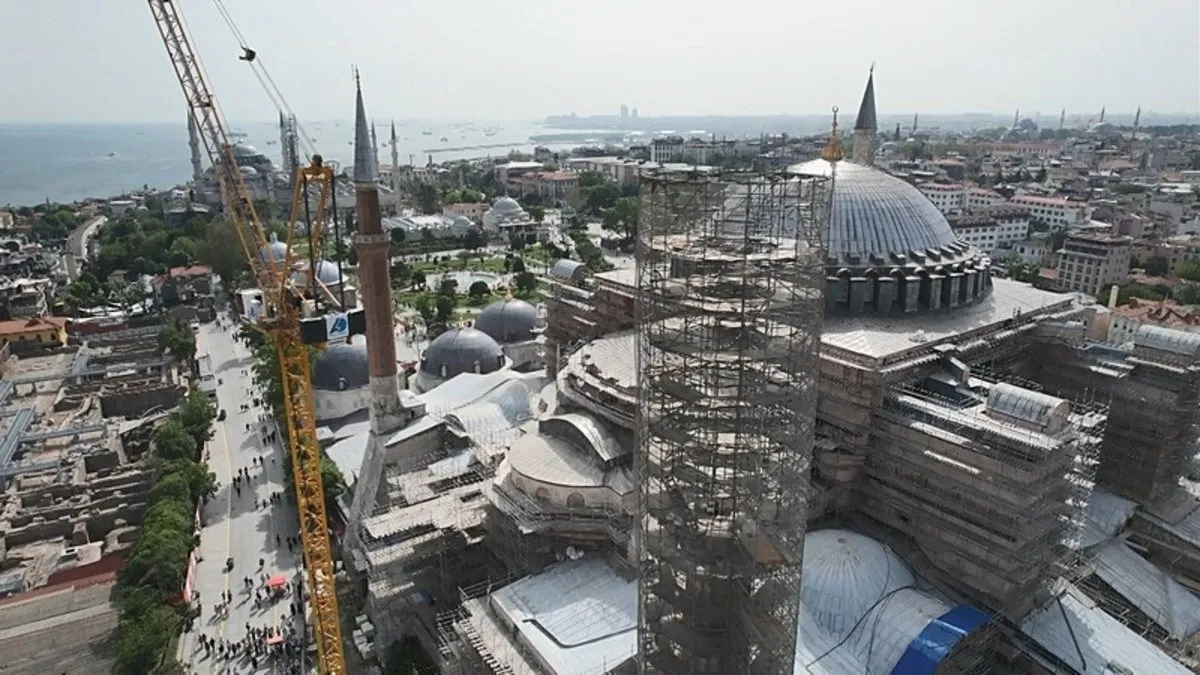 Ayasofya’da kapsamlı restorasyon – Yaşam Haberleri Ayasofya’da kapsamlı restorasyon – Yaşam Haberleri