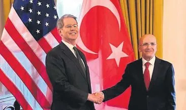 Şimşek, ABD Hazine Bakanı ile görüştü